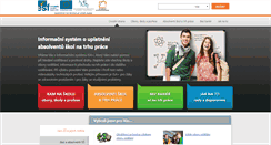 Desktop Screenshot of infoabsolvent.cz
